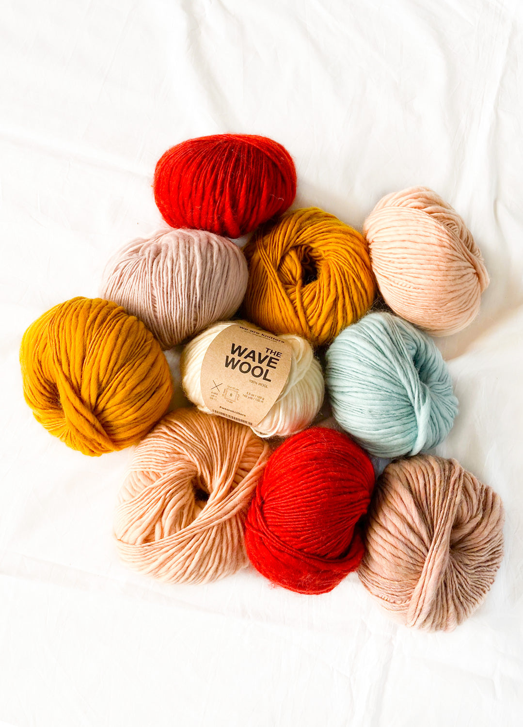 10-pakning med Wave-garnballer