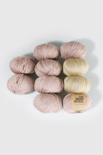 10-pakning Meriwool garnnøster