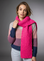 Vega Scarf Kit - Yummy Yarn Fine Version