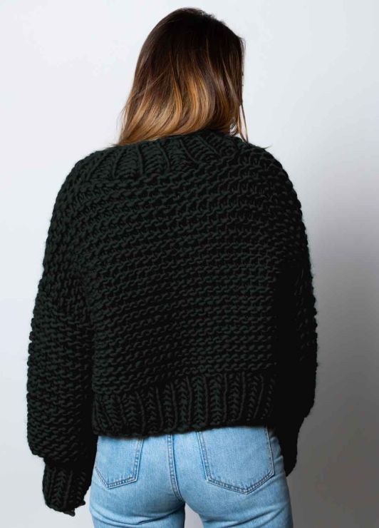 Avocado Cardigan Kit - Yummy Yarn Version