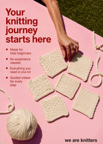 Snood - Beginner Sampler Kit - Learn The Basics Knitting Kit