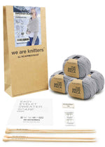 Easy Eyelet Sweater Scarf x @knitatude Kit - Meripaca Premium Version