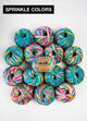 15 Pack of Yummy Yarn Balls - Sprinkle Colors