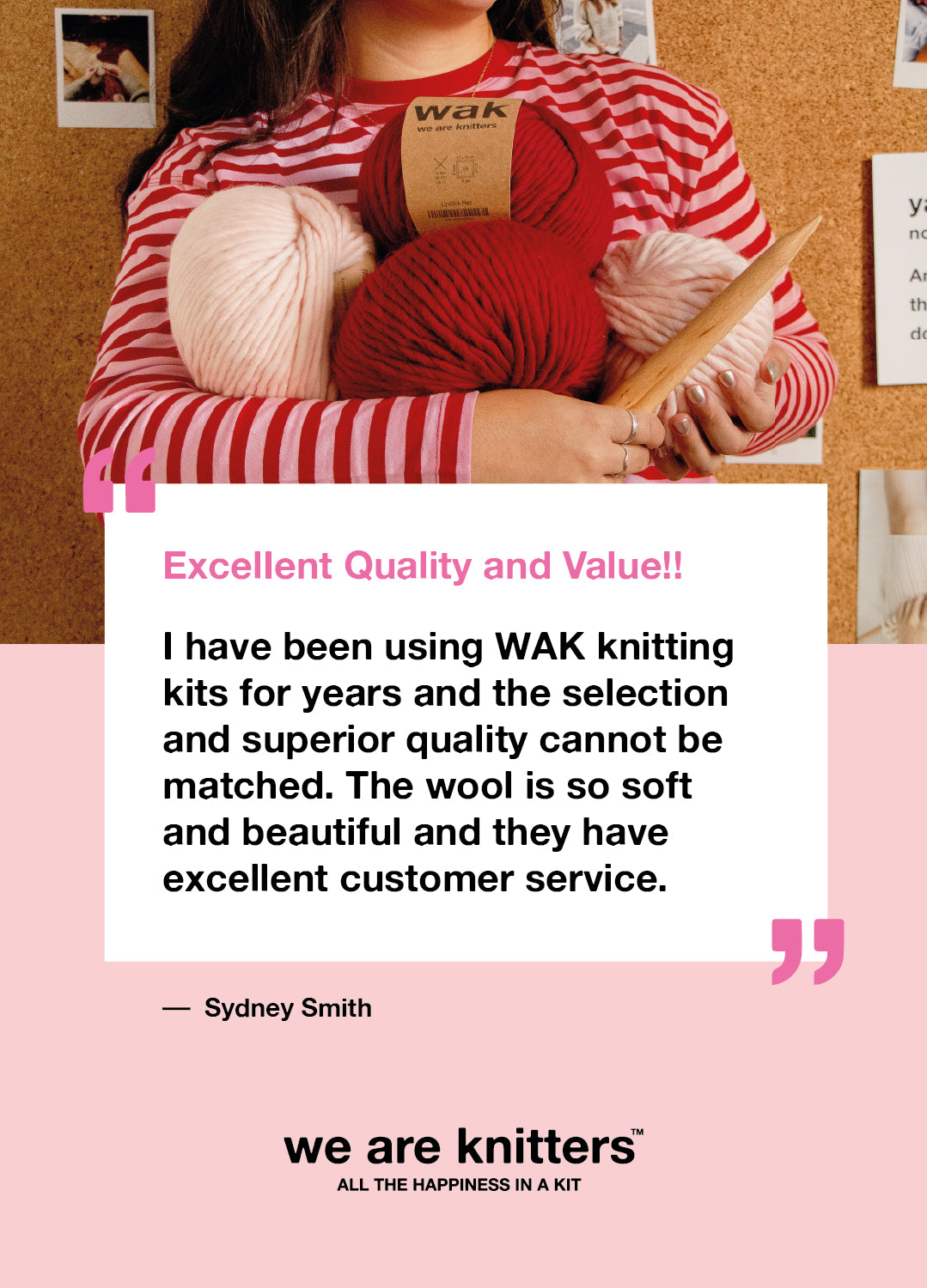 2 Kits Bundle | Knitting Stitch Sampler Kit Make your first Snood + Morse Scarf - Yummy Yarn Fine Version