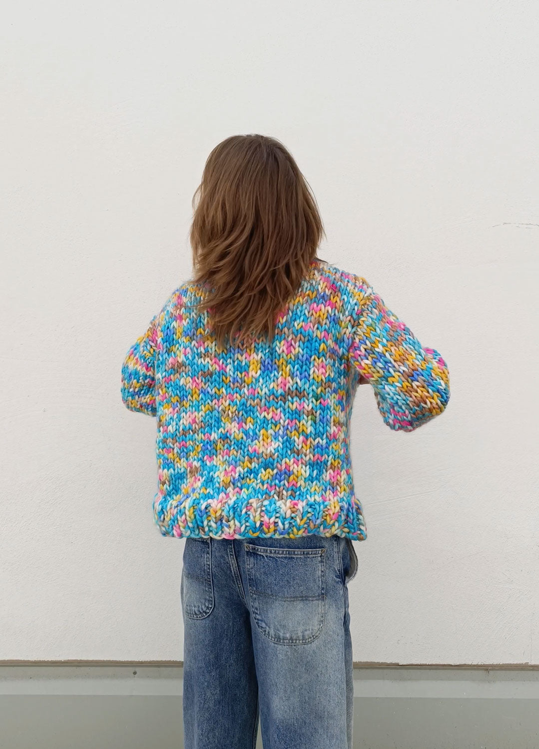 Simone Cardigan Kit - Yummy Yarn Version