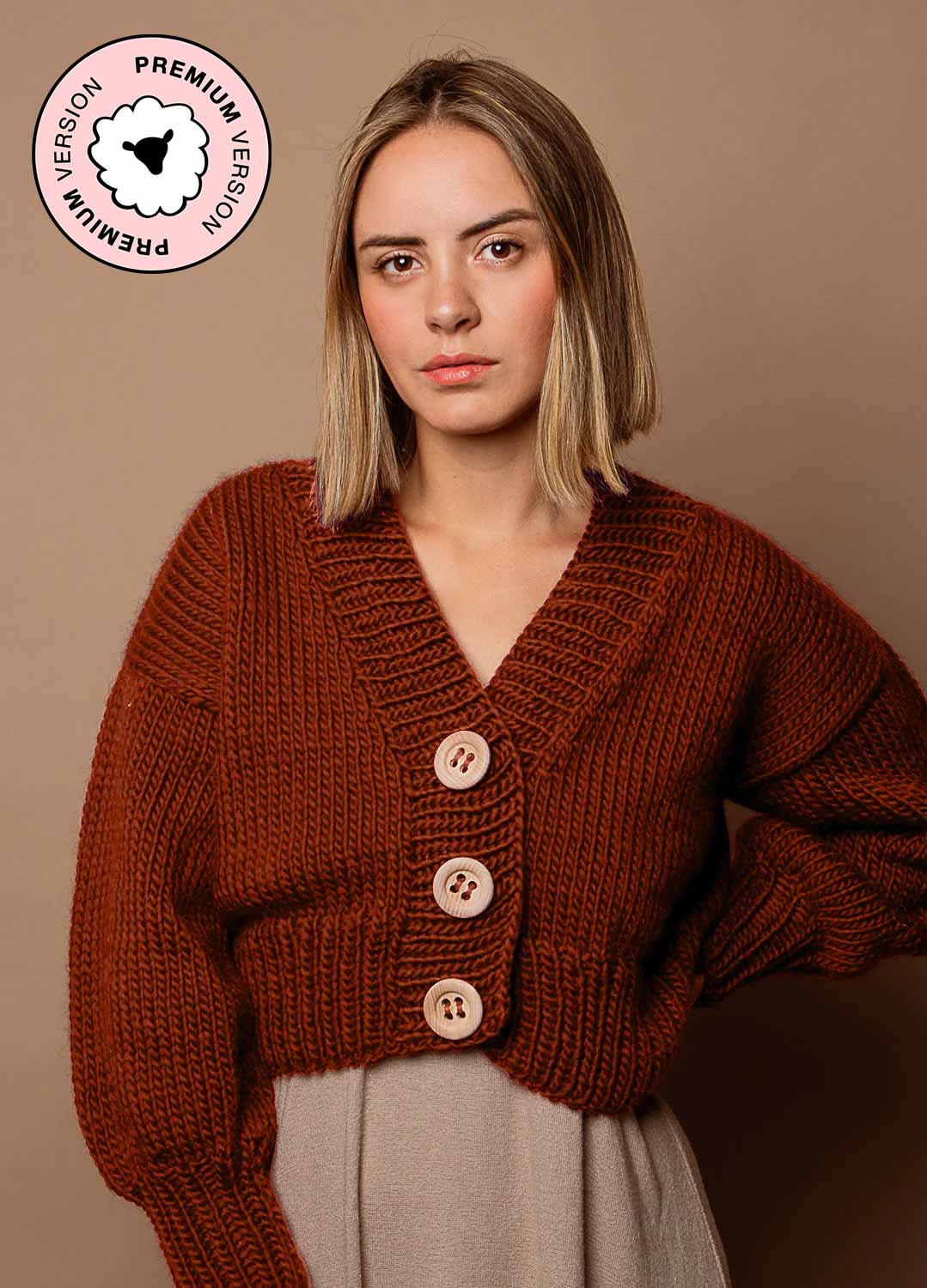Tupelo Cardigan Kit - Premium Version