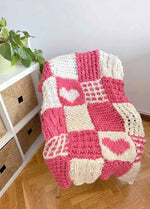 Valentine's Stitch Sampler Blanket Kit - Yummy Version