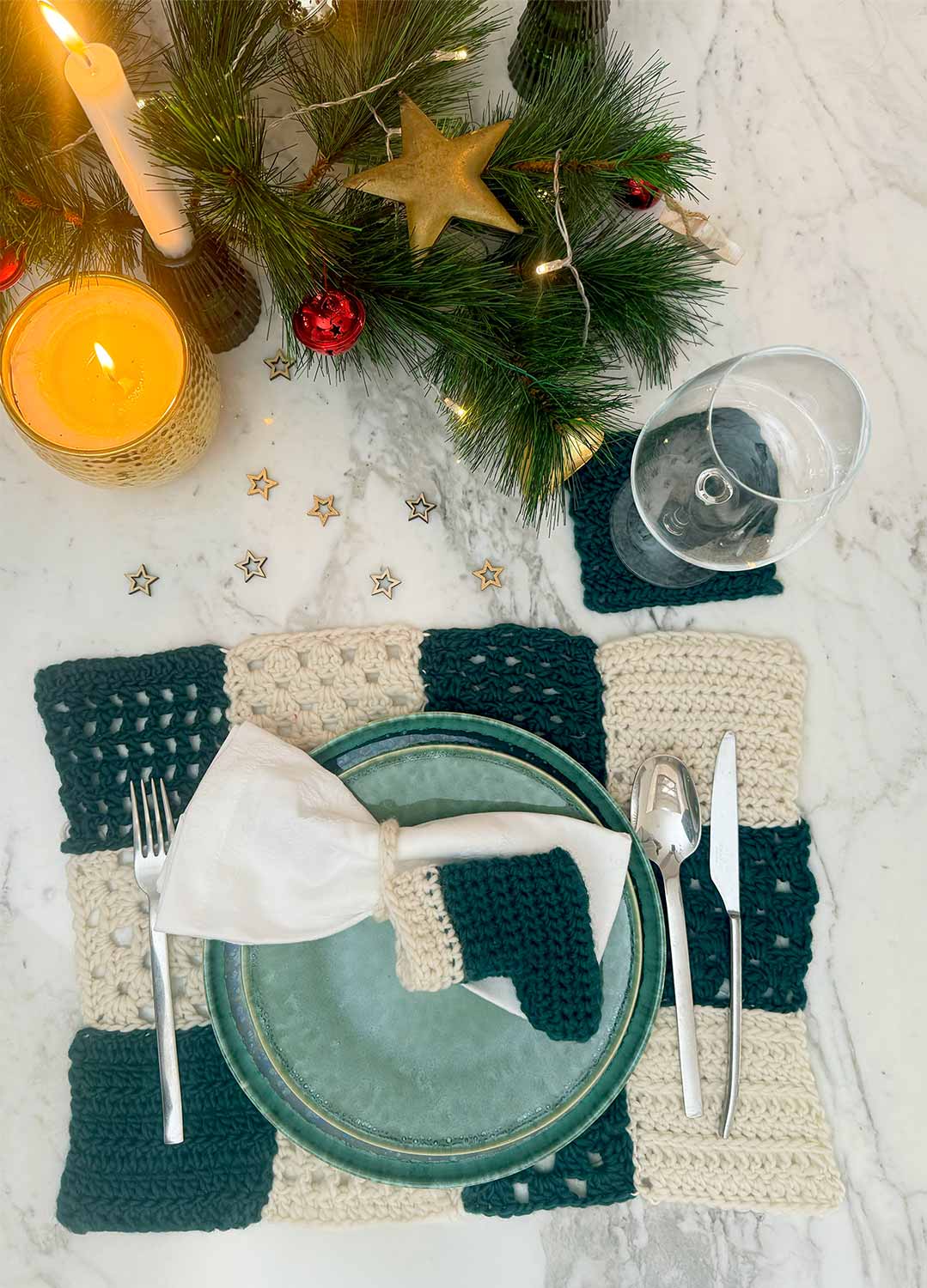 Stitch Sampler "24 days of stitches" Crochet Kit: Learn The Basics