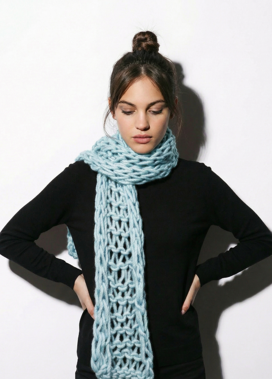Dinka Scarf Kit - Yummy Yarn Version