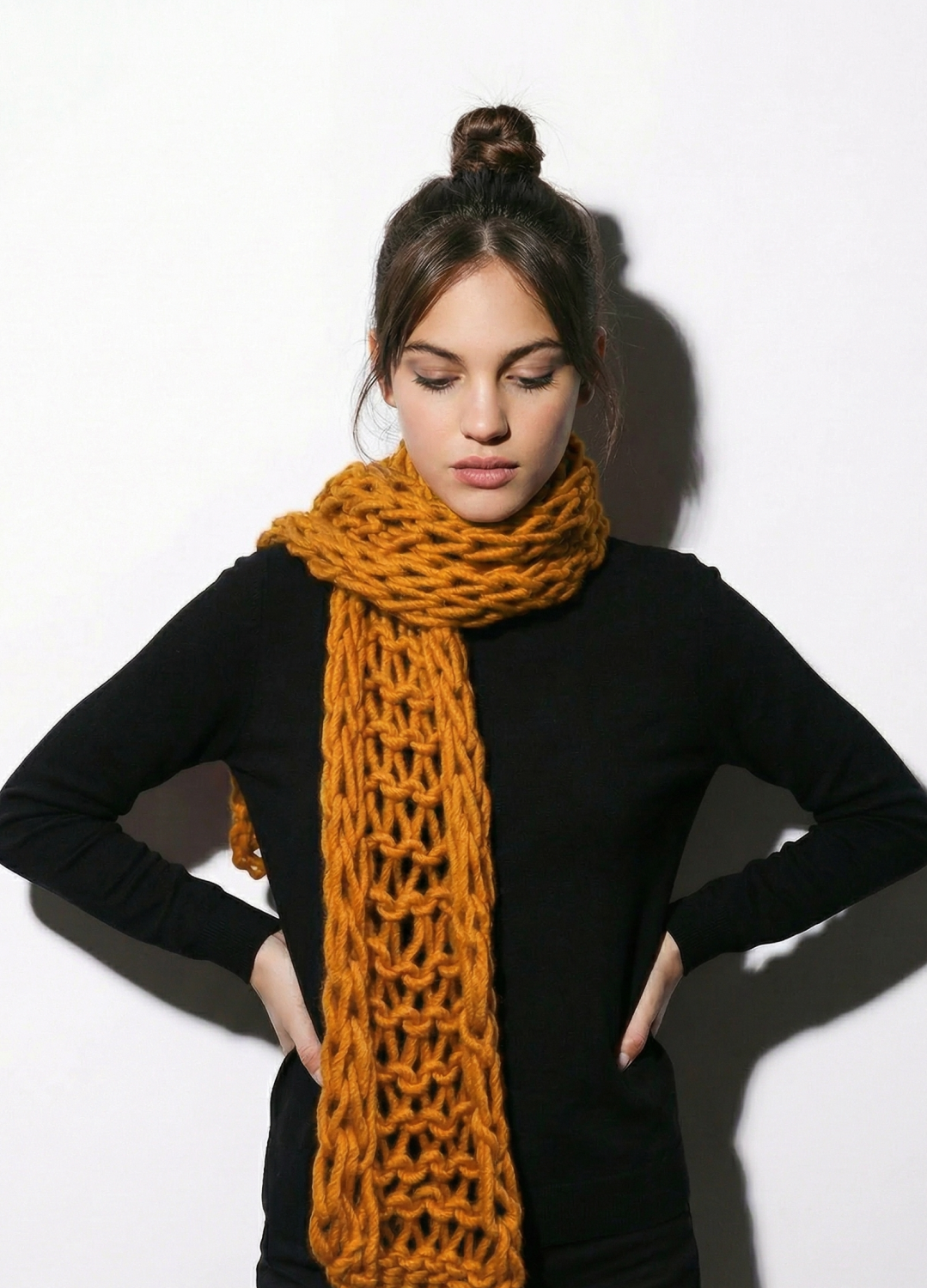 Dinka Scarf Kit - Yummy Yarn Version