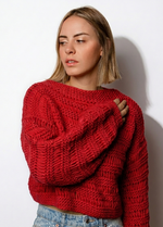 Ginkgo Sweater Kit - Yummy Yarn Fine Version