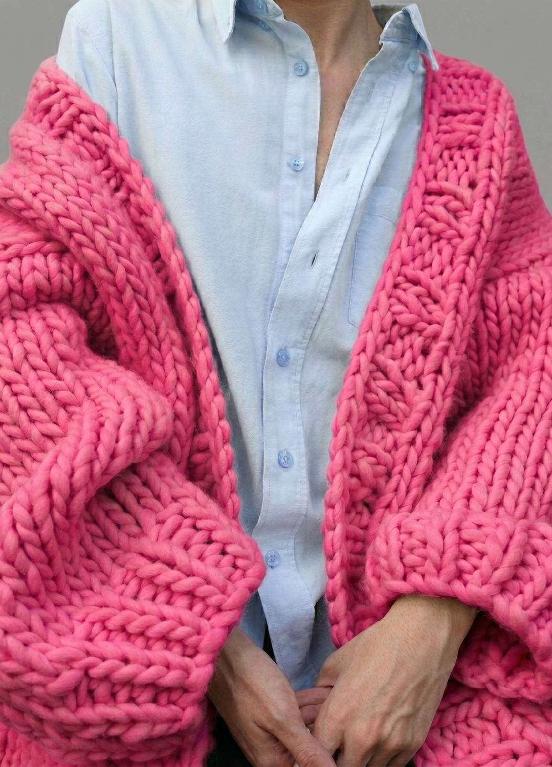 Simone Cardigan Kit -  Yummy Yarn Version